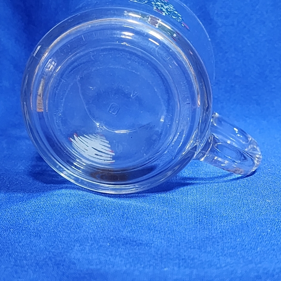 Vintage Anchor Hocking 1984 Christmas Glasses Mugs Set 3 Cups/mugs - Picture 5 of 7